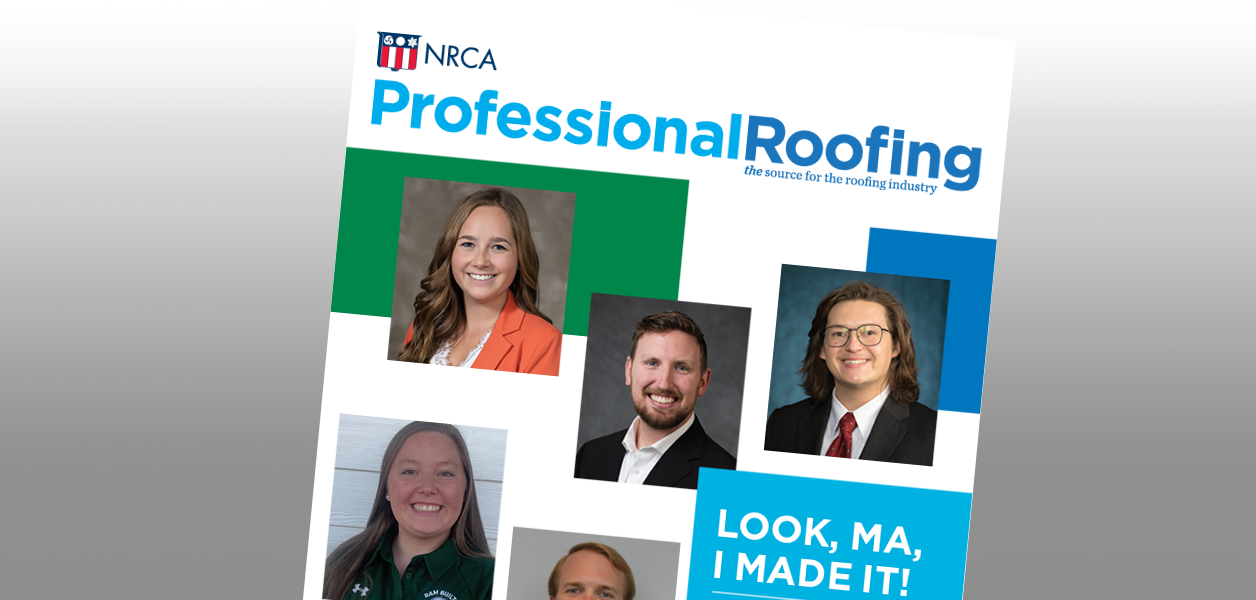 Participate in NRCA sessions at the 2024 IRE National Roofing