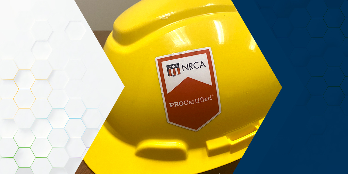 NRCA ProCertification Roof System Installer Certifications